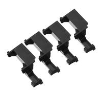 Yardwe Microwave Latch Replacement Hook 4PCS Compatible Door Hook Latch for Microwave Oven Universal Compatibility Secure Catch and Lock Function for Home