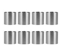 Yardwe Mini Cake Ring - 8Pcs Stainless Steel Molds for Mousse, Cheesecake, Baking, Cooking - DIY Home Kitchen Chocolate