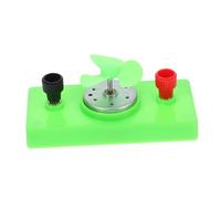 Yardwe Mini Generator Motors Wind Turbine with Solar Powered Motor for DIY Physics Experiment Design Quiet Educational Kit