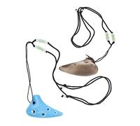 Yardwe Mini Ocarina Necklace 2pcs Boys and Girls Musical Instrument Easy to Play Store