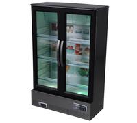 Yardwe Miniature Doll House Refrigerator Model Realistic Decor for DIY Projects Grey Fridge Accessory for Miniature Landscaping House Styles