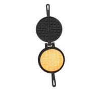 Yardwe Miniature Waffle Mold for Doll House Accessory Small and Mini Waffle Prop Decorative Kitchen Scene Layout Elegant and Dollhouse Decoration
