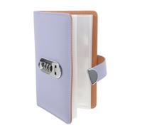 Yardwe Money Saving Challenge Binder with Lock Savings Tracker Binder with Lock Compact Size Material Financial Goals Organizer for Personal Finance Management