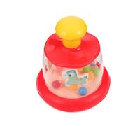 Yardwe Montessori Learning Press and Spin Sensory Carousel Early Education Ball with Horse Model for Fine Motor Skills Development and Group Play
