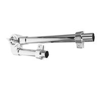 Yardwe Mount Performance and Stand Professional Percussion Tom for Drum Material with Zinc Alloy Silver Finish, Featuring Less Shaking and Slip Prevention for Stable Instruments