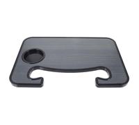 Yardwe Multi-functional Car Tray Table with Abs Material, Stable Platform and Space-saving Design, Car Water Bottle Rack and Organizer for Working while Traveling in Various Vehicles