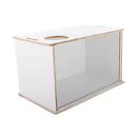 Yardwe Multi-functional Hamster Bath Tray Chinchilla Bathing Sand Box Household Hamster Bathtub