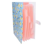 Yardwe Multi-Layer Plastic File Folder with Large Capacity and Document Classification for Office Use, Suitable for Exam Paper and Records Storage, Practical Document Folder