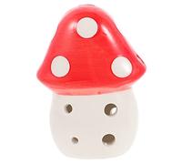 Yardwe Mushroom Shaped Ceramic Ocarina Music Instrument for Adorable Design for Beginners Cultivates Interest Music Creative for Young Musicians