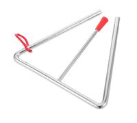 Yardwe Musical Triangle Bell Early Education Percussion Instrument for Boys and Girls Music Learning and Teaching at Home Classroom