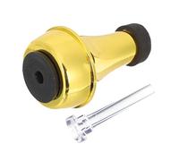 Yardwe Mute Tone Golden Abs Trumpet Lightweight Lovers for Overtones Colour Reducing Lowering and Music Practice and Performance