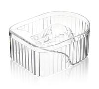 Yardwe Nail Soak off Bowl Acrylic Manicure Hand Bowl for Softening Cuticles and Removing False Nails for Beauty Salon and Home Use