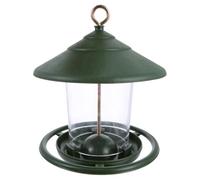 Yardwe Outdoor Seed Hanging Food Feeder Container Bird Plastic Decor Protection for Backyard