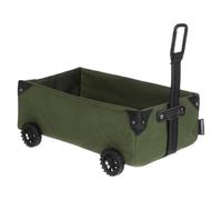 Yardwe Outdoor Trolley Tissue Box Portable Folding Storage Box Green