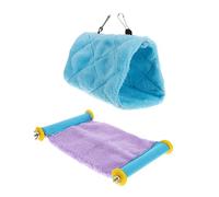 Yardwe Parrot Nest Bed Bird Hammock Warm Cotton Hamster Warmth Sleeping Bed Parrot Warm Shelter Easy to Clean Material