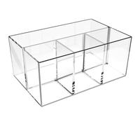 Yardwe Pen Organizer and Makeup Brush Holder with Multiple Compartments, Material, Compact Design for Desktop Space-saving and Versatile Storage