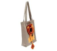Yardwe Pet Bag - Cat Carrier Bag Made of Canvas Lion Shape Sling Comfortable For Your Furry Friend