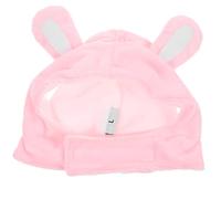 Yardwe Pet Bunny Ear Headgear Cat Dog Costume for Easter Party Cute Rabbit Ear Warm Hat for Small Pets for Festivals