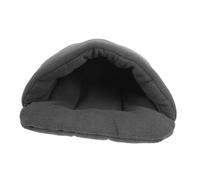 Yardwe Pet Dog Cat Bed Warm Cotton Padded Cushion Sleeping Mat for Pets Lightweight Portable Snuggly Nest Grey for Puppies Kittens Rabbits More