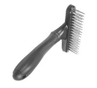 Yardwe Pet Nail Rake Comb for Dogs Grooming Rake Brush to Remove Shedding Hair for Dematting and Cleaning Dog Hair
