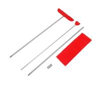 Yardwe Piano Soundboard Cleaning Tool Set with Small Brush Head for Thorough Dust Removal, Stainless Steel and Fiber Material, 3pcs Kit for Grand Piano Maintenance