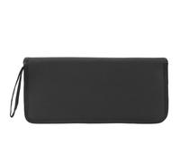 Yardwe Piano Tuning Tool Case Black Oxford Cloth Organizer for Carrying and Storing Accessories, Ideal for Mobile Instrument Servicing