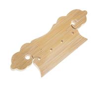 Yardwe Pipa Lute String Board Handmade Tailpiece Part Bamboo Material Comfortable Grip Longevity Precision