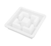 Yardwe Plastic Brick Mold for Concrete Lattice Window Stones, Easy to Use and Clean, for Decorating Backyard Landscaping and Balcony, for First-time DIY Users