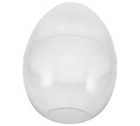 Yardwe Plastic Fillable Jumbo Egg Shaped Baskets Containers with Simple DIY Assembly for Easter Home Decoration and Party Favour Boxes