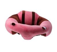 Yardwe Plush Baby Sit Cushion and Learning Sofa Seat Support for Infants, Crystal Soft Velvet Material, 45cm Diameter, Lightweight 0.68kg, Suitable for Early Sitting and Comfort