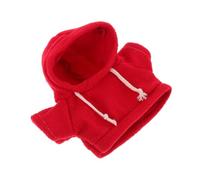 Yardwe Plush Bear t Shirt Doll Clothes Medium Size 30cm Soft Red Sweater for Stuffed Animal Replacement Outfit Suitable for Doll Play and Diy Sewing