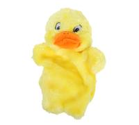 Yardwe Plush Hand Puppet Yellow Duck Storytelling Prop for Role Play and Interactive Fun Party Favor for Little Enhances Imagination and Communication Skills