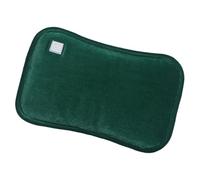 Yardwe Plush with Insulation and Maintain Effectiveness Features Hot Water Bottle with Green Cover, Hand Warming Bag for Cold Winter Nights and Relief