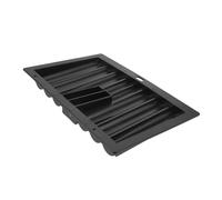 Yardwe Poker Chip Tray Transparent Acrylic Chip Holder for Easy Storage and Game Management Sturdy Construction Portable Design for Daily Poker Play and Organization