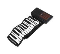 Yardwe Portable Electric Piano Keys Foldable Piano Lightweight Keyboard for Beginners Practice at Home