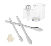 Yardwe Portable for with Mold Lipgloss Kit Making Silicone Plastic Repair Tools the Broken Lipsticks, for Beauty Enthusiasts and Beginners Go Home Use