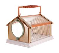 Yardwe Portable Insect Observation Box DIY Butterfly Cage for Lightweight Plastic Habitat for Outdoor Insect Exploration for Observing Butterflies Dragonflies More