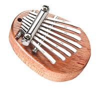 Yardwe Portable Thumb Piano Kalimba for Beginners Small Wooden Musical Instrument with 8 Keys, Warm and Comfortable Sound, Unique Appearance, for Beginner Practice and Relaxation
