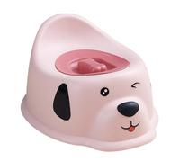 Yardwe Portable Toilet Training Seat with Cute Puppy Pattern Splash Guard and Cover Potty Chair for Travel Home and Kindergarten Easy Clean Training Potty for Boys