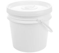 Yardwe Portable Wipes Dispenser Bucket with Handle Large Capacity 4l Plastic Wipe Holder Reusable Container for Car Use On-the-go Convenience
