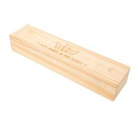Yardwe Pregnancy Test Keepsake Box Wood Reveal for Dad Grandparents Small Announcement Box for Egg Pregnancy Surprise