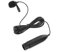 Yardwe Professional 48v Xlr Three-pin Lavalier Microphone with 3m Cable, Wearable Lapel Clip-on Mic for Live Sound and Studio Recording