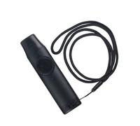 Yardwe Professional Kazoo Resin Kazoo Guitar Partner Black Classic Style Easy to Carry Works with Other Instruments Educational Toy for Ages