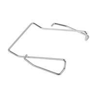 Yardwe Professional Metal Microphone Belt Clip with Iron Back Clip Universal Mic Belt Mount for Stage Wireless Receiver Waistband Suitable for Public Speaking and Theatre Use