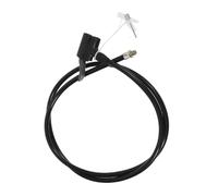 Yardwe Pump Accessories for Valve Air Hose Adapter Bike Air Hose Inflator Hose Air Compressor Hose Type Air Pump Attachments Flexible Bicycle Pump Hose Inflator Pump Connect Black Plastic