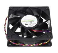 Yardwe Pwm Controlled Cooling Fan 1.5a Current Flame-resistant Pbt Material with High Reliability for Desktop Computer CPU Suitable for Industrial and Household Usage