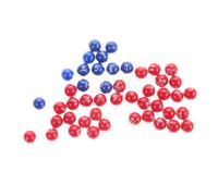 Yardwe Raffle Balls Vending Machine Balls Lottery Numbered Plastic Party Game Props