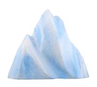 Yardwe Realistic Iceberg Prop: Decorative Mini Iceberg Ornament For Home Desk Tabletop - Fake Ice Rock For Layouts Sand Tables And Aquarium Decor