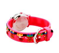 Yardwe Red 3D Cartoon Kids Wristwatch with Adjustable Strap