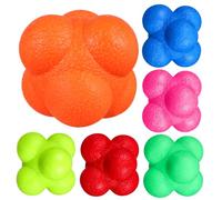 Yardwe Reflex Bounce Ball 6 Pcs Reaction Ball Set Workout for Reflex Training Agility for Fitness and Hand-eye Coordination